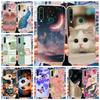For Huawei Y6p 2020 Case MED-LX9 Cute Painted Cover Soft Silicone Phone Case For Huawei Y7p Y 7p ART-L28 HuaweiY6p Fundas Bumper