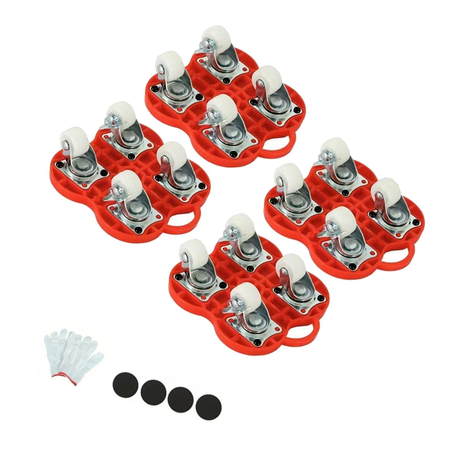 

Набор для перемещения мебели Портативный инструмент для перемещения мебели Экономящий труд Подъемник для транспортировки Колесо-ролик для перемещения тяжелых вещей 3