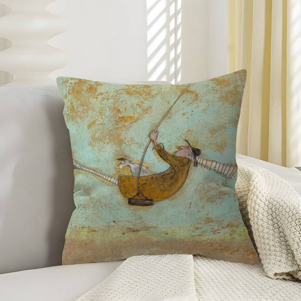 Sam TToft Cushion Cover Decorative Pillow Sofa Home Decor Case Pillow Cases