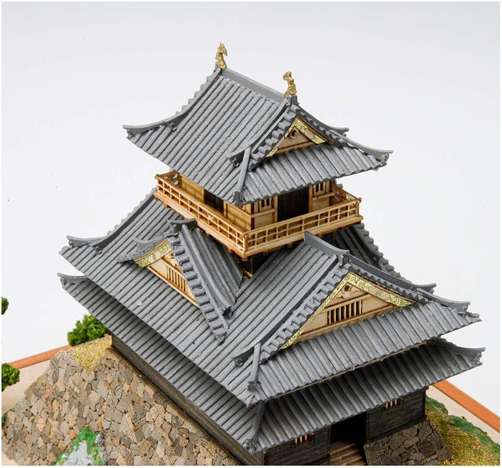 Woody Joe Gifu Castle Wooden Model Assembly Kit 1/150