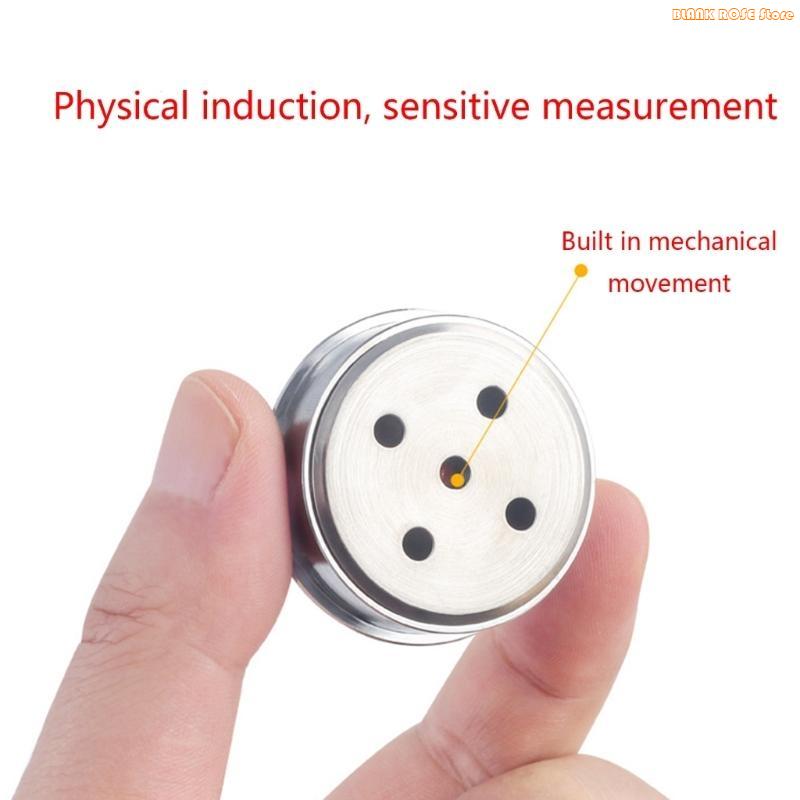 K1AE Mini-Thermometer 43mm Rundes Temperaturmessgerät -30 bis 60℃ Temperaturmesser
