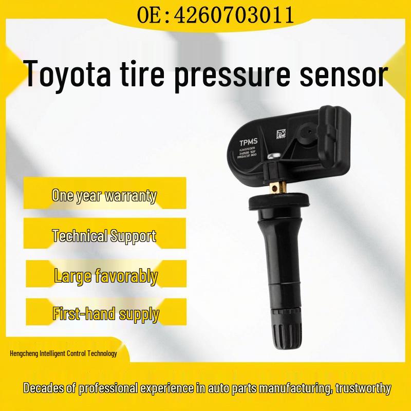 Toyota Tire Pressure Sensor, Compatible with Levin Corolla Models - Part No. 42607-03011 Rubber