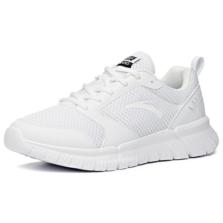 Anta Casual Mesh, Textile Cushioning Slip Resistant Abrasion Resistant Breathable Low top Running Shoes Women's White 922035526R-5
