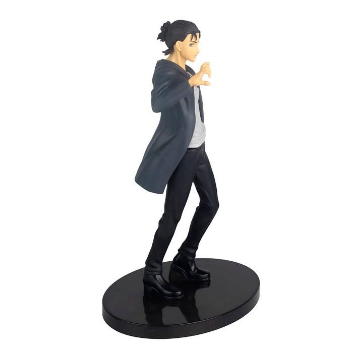 Attack on Titan The Final Season Eren Yeager & Levi Figure (Red & Blue, One Size)