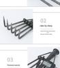 Five-Tooth All-Steel Rake for Beach, Clam Digging, and Gathering Seafood