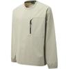 Salomon Slate Series Round Neck Logo Loose Long Sleeve T-Shirt Men T-Shirts Beige C28138
