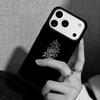 Capa Case for iPhone 17 Air 16 Pro Max 15 Plus 11 13 Mini 14 12 Back Phone Cover Minimal Aesthetics Flowers