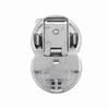 2pcs Silver Cabinet Door Hinge Hidden Folding Table Hinge Small Flap Door Hinge  Furniture