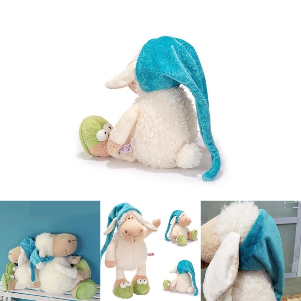 Cute Plush Hooded Sheep Doll For Kids Soft And Snuggly Sleepy Sheep Toy