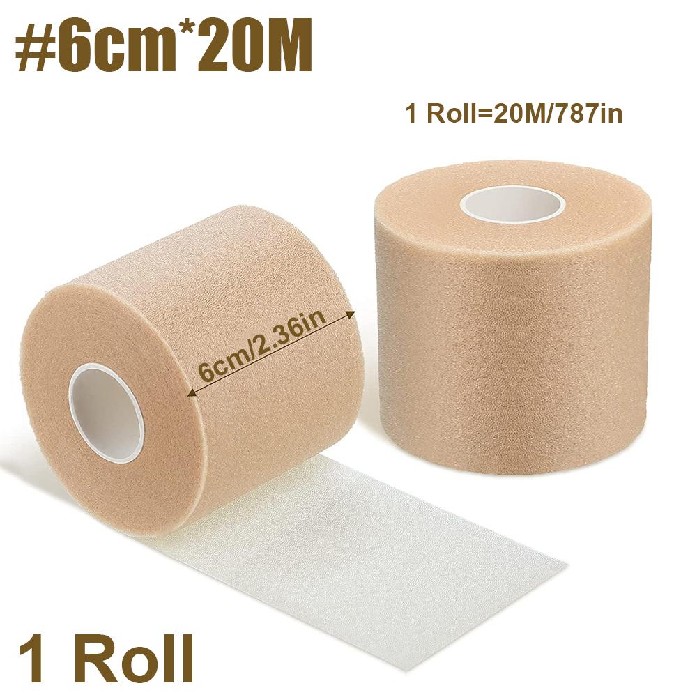 1 Roll Self Adhesive Bandage Wrap, Athletic Sports Cohesive Tape,Self Adherent Medical Tape,Flexible,Waterproof Elastic Bandages