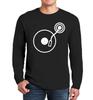 DJ Turntable Long Sleeve T-Shirt Men's Ibiza Club Party Style Rave EDM Cool Top