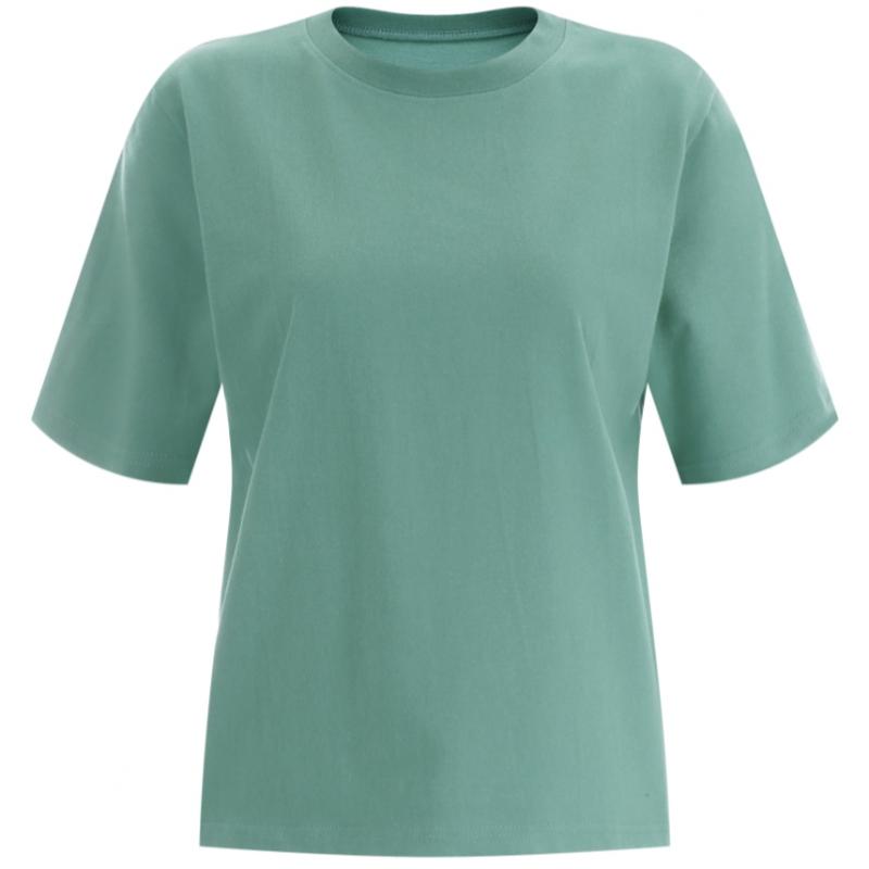 Shop   Women S baSic Regular FiT RounD Neck 100  CoTTon ShorT Sleeve T ShirT   D