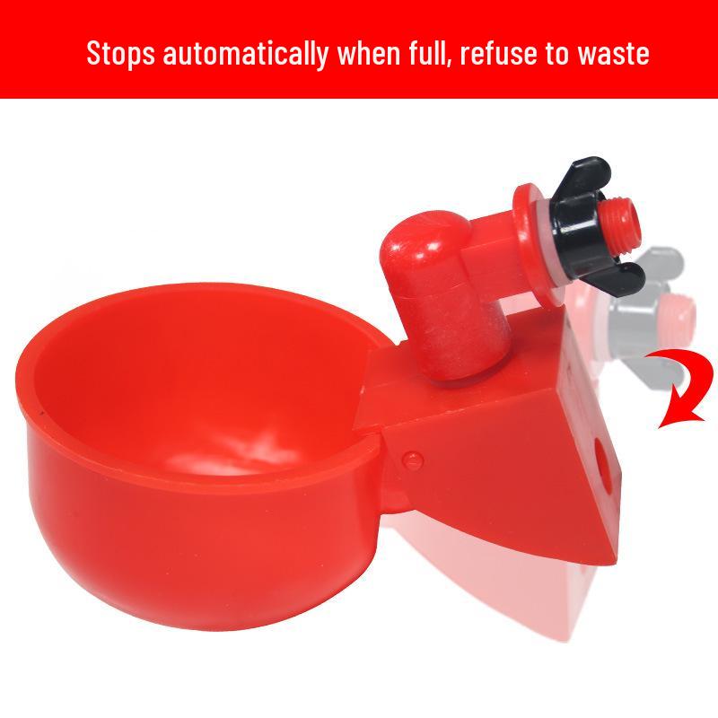 Automatic Drinking Bowl for Baby Chicks, Ducks, Geese, and Quails