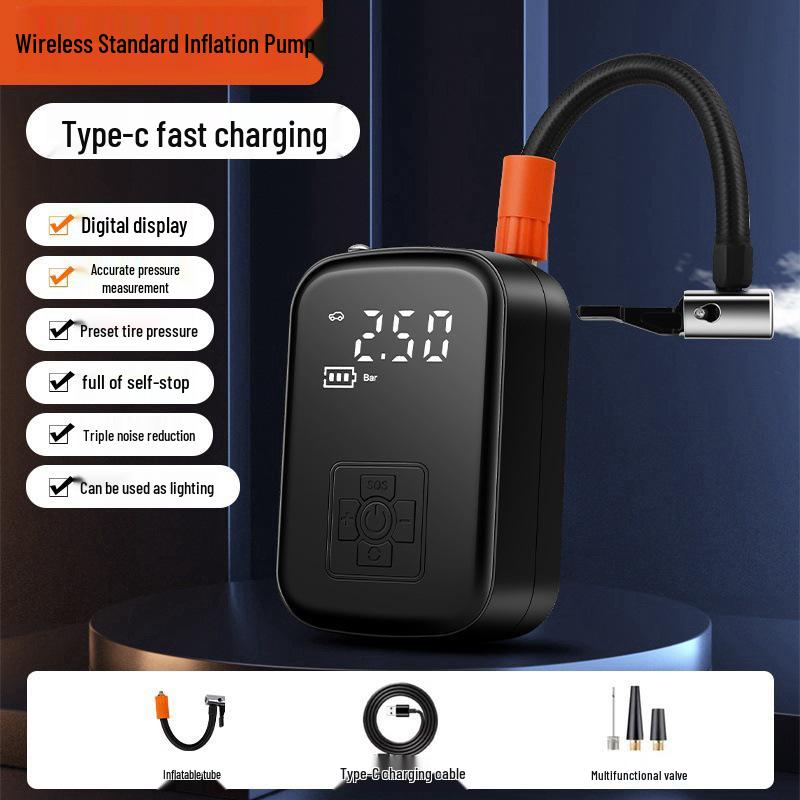 006 Portable Electric Car Tire Inflator Pump