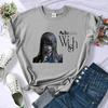 Ado T-shirts Women Anime Designer Top Girl Japanese Harajuku Clothes Funny Trip T-shirts Fashion T-Shirt Summer Street Tops