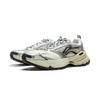 Li Ning Cushioning Abrasion Resistant Breathable Low top Casual Shoes Men's White Silver AGCV243-3