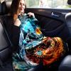 1pc The Dance of Fire and Ice Dragons Blanket  Soft Warm for Home Decor, Living Room, Travel, Camping, Car Blankets, Beach