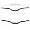 UPANBIKE Sykling Terrengsykkel Sykkel Styrefelt 700mm Riser Bar Styrefelt 31.8mm (Svart)