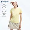 Navigare Women's High-Elastic Short Sleeve Sport T-Shirt