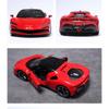 Brago 1:24 Ferrari Stradale SF90 Samochód Odlewany Ciśnieniowo, Czerwony, 1 Sztuka