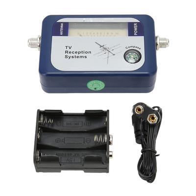 Digital TV Signal Finder High Accuracy Backlight Mini TV Antenna Signal Strength Meter for