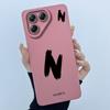 For Tecno Pova 7 4G LJ6 Covers Cases Lucky Simple Letter Couple Silicone Soft Matte Phone Housing for Techno Pova 7 4G Fundas