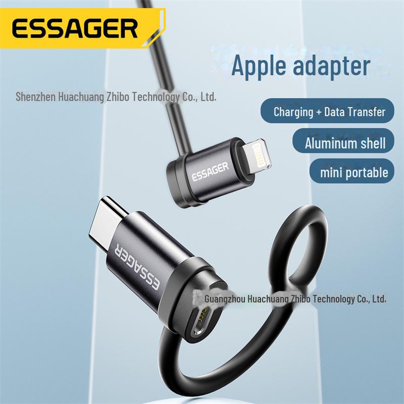 

ESSAGER Lianhuan Series Type-C to Apple Adapter for Data and Charging