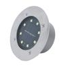 Solar Underground Lights White Light Waterproof Recessed LED Landscape Lamp for Outdoor