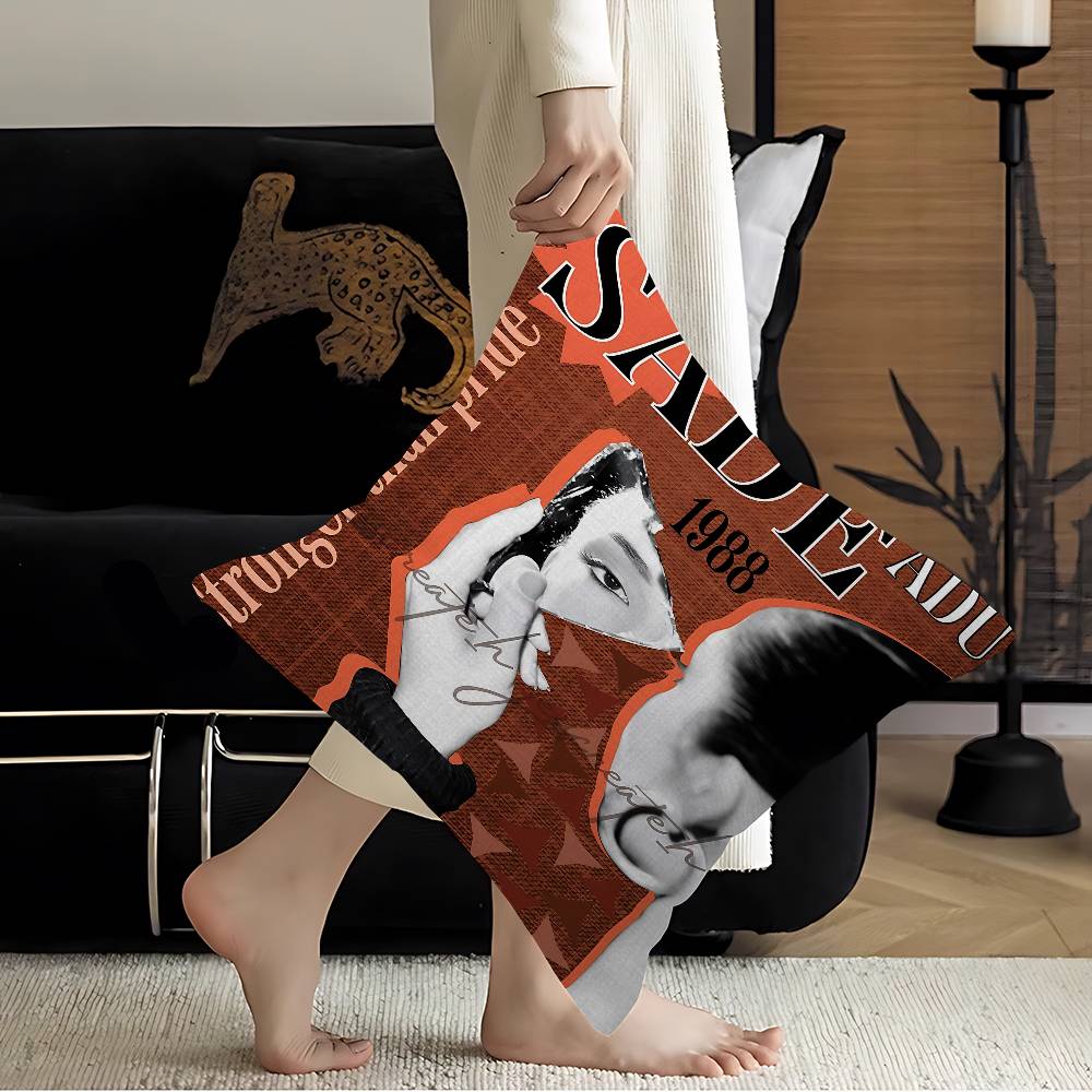 Singer Sade Office Cushion Pillowcase Car Cushion Cover45X45Cm Lumbar Pillowcase Sofa Pillowcover