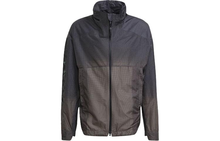 Adidas Jackets Men s Gray Stand Collar Moderate Other FS7540 L