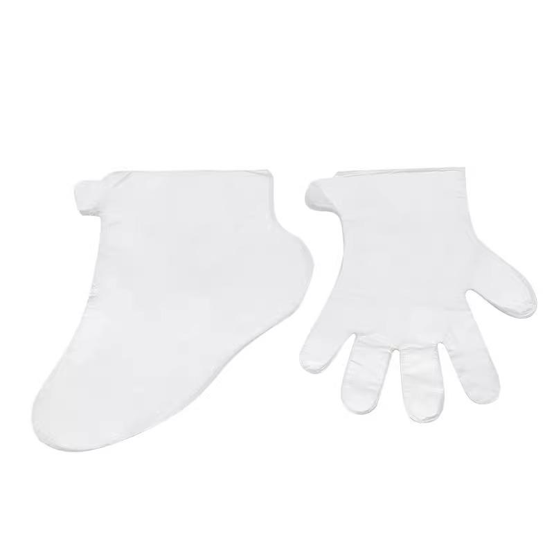 Waterproof Disposable Long Tube Foot & Shoe Covers (Plastic)