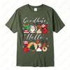 Goodbye 2025 Hello 2026 Tees Happy New Years Eve Christmas Xmas Gift Trendy Unisex Cotton TShirt Festive Party Celebration Top