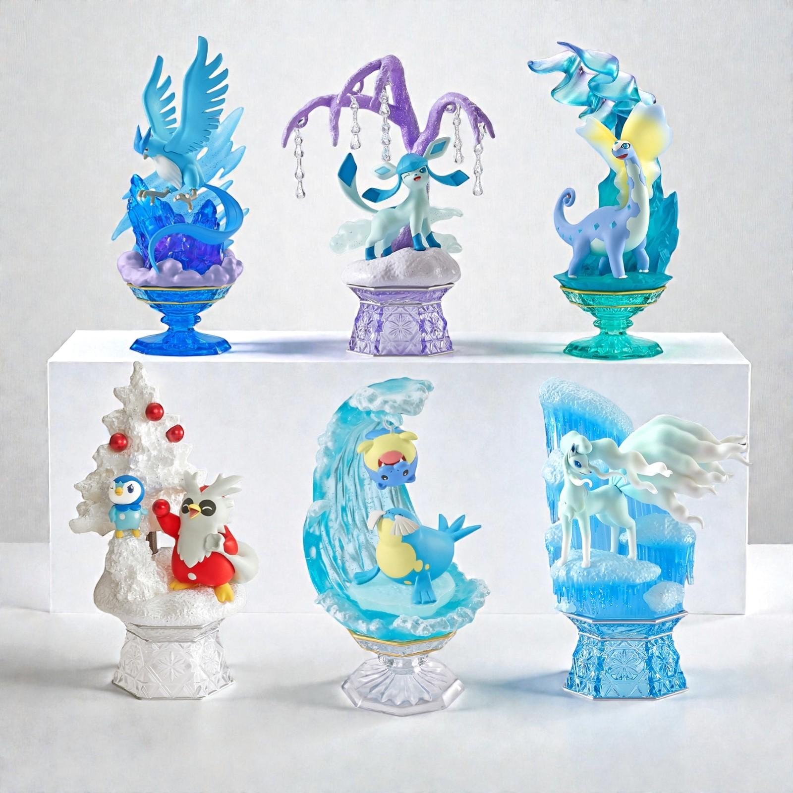 Коллекция Pokemon Diamond Dust Re-ment Открытая Коробка