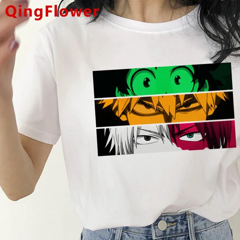 My Hero Academia Bakugou Boku No Hero Academia T-shirt Unisex  White T Shirt 2021 Graphic Tees Unisex Tshirt Kawaii