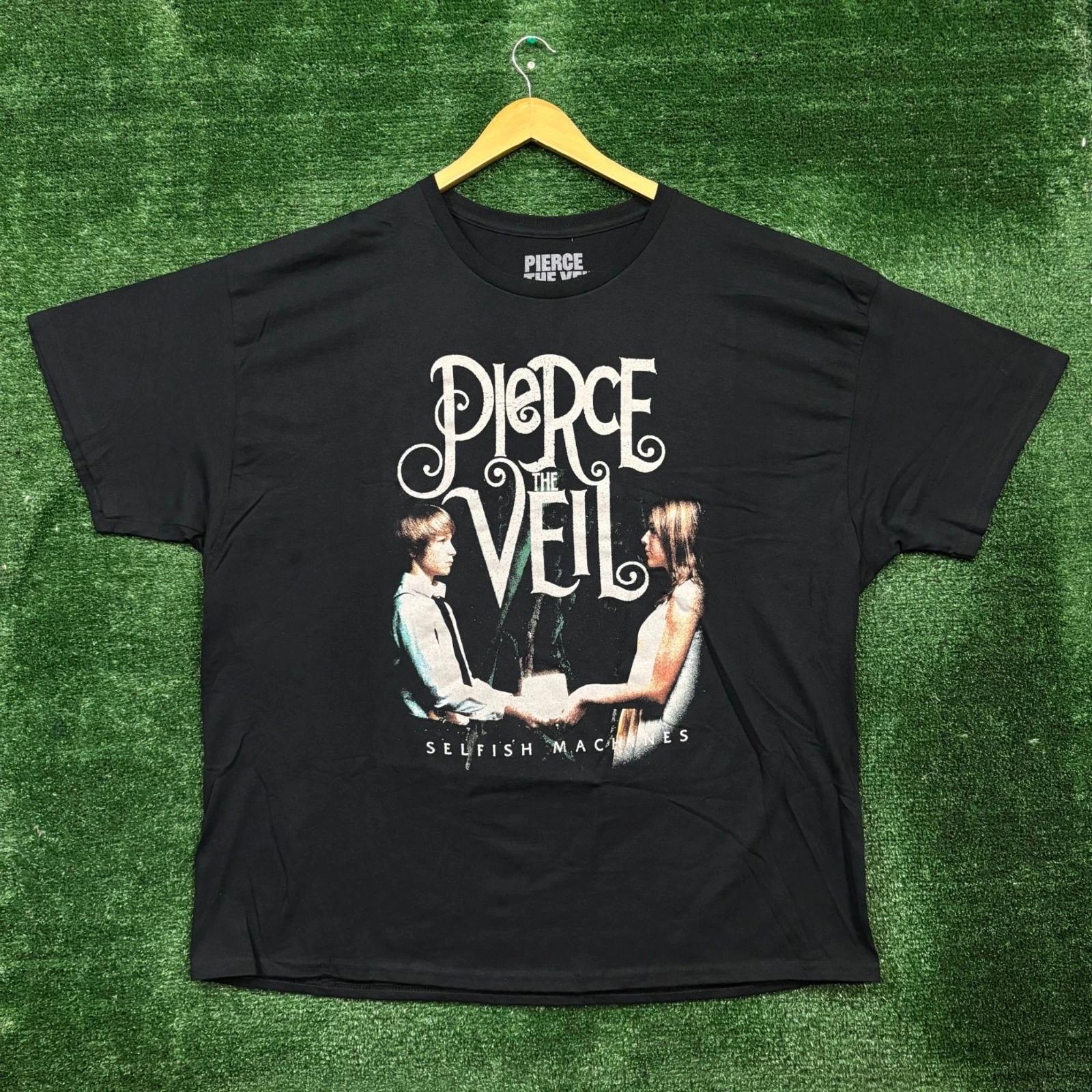 Pierce the Veil Selfish Machines Album Rock Band T-Shirt Size 3X S