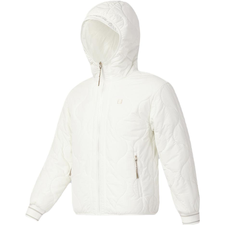 

New FILA Puffer Jacket Women s Vanilla White A11W341903FIV S