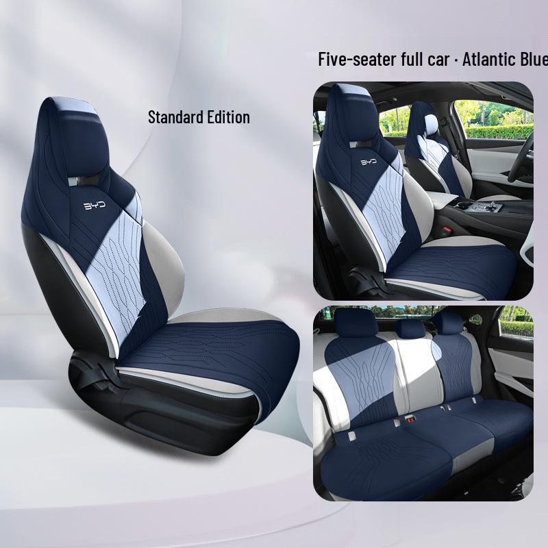 

BYD Seal 06 DM-i Car Seat Cushion: Breathable, Non-slip, Flocking, Universal Fit for All Seasons Custom Fit