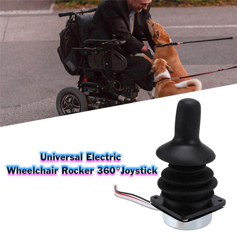 AA92-Universal Joystick Electric Wheelchair Rocker Joystick 360 Degree Rotation Intelligent Joystick