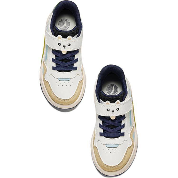 Anta Kids Shark Lifestyle Series Fashion Versatile Sports Simple Non-Slip Low-Top Kids Skate Shoes Kids Skate Shoes 312539931