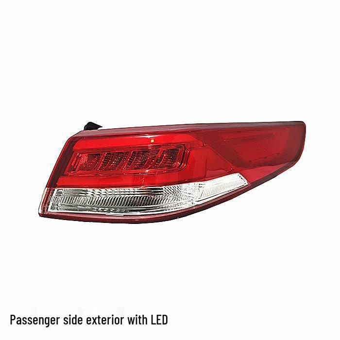 Compatible with Kia K5 2016-2018 Rear Tail Light Assembly, LED Anti-Collision Warning Light, High-End & Low-End Models