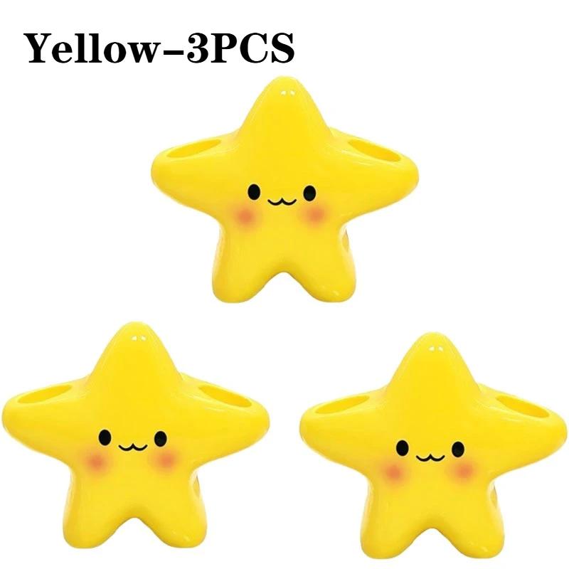 Star Shape Plastic Electric Toothbrush Holder Organizer for Toothbrush and Toothpaste Cute HomeDecor Storage Perfect HolidayGift