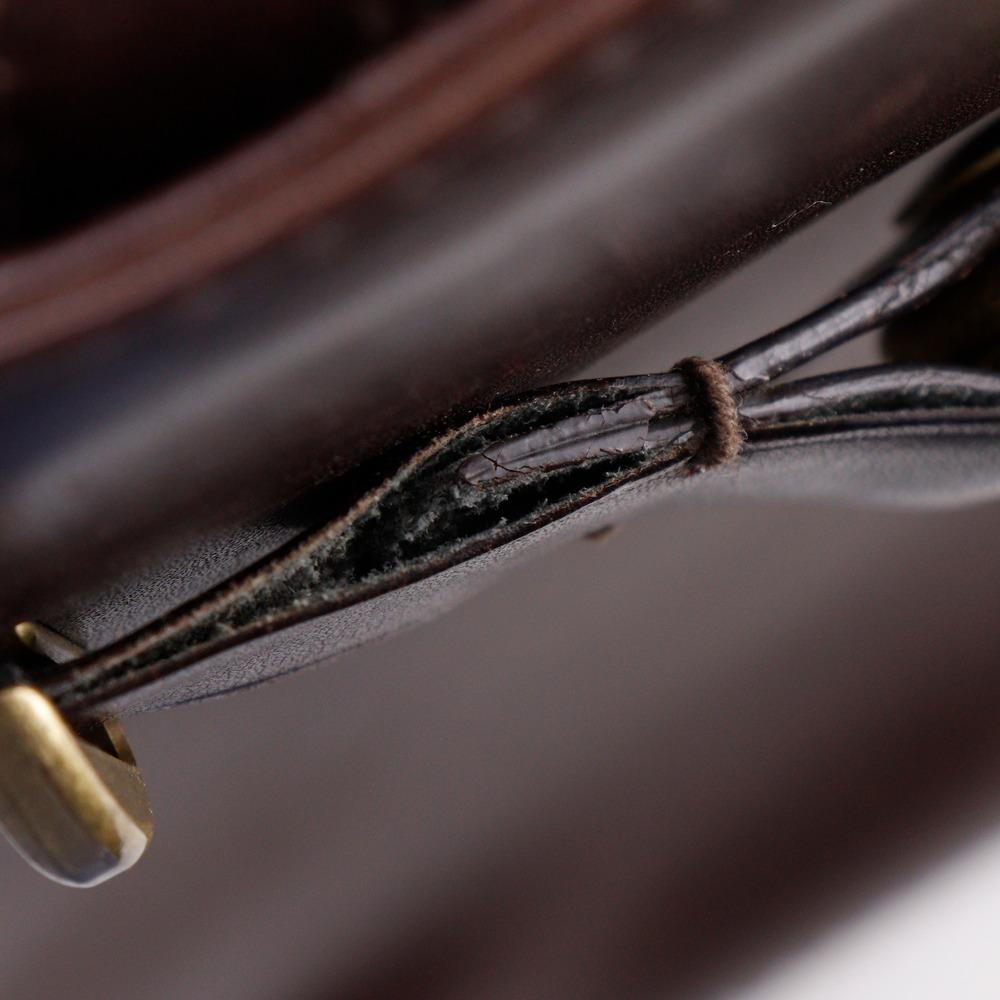 BALLY Tote Bag Brown leather Women Used