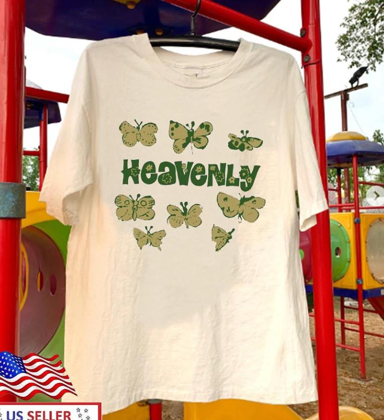 Heavenly Band Butterfly Tour T-shirt, Size S-4XL