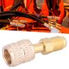 R410A AC Refrigeration Adapter Brass Straight Connector for Air Conditioner Refrigerator410 to British Standard