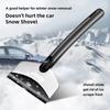 For Jeep Car Snow Shovel Defrosting Ice Scraper Tool Snow Removal For Jeep Grand Cherokee Wrangler JK Gladiator Compass Reneg