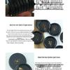 Genuine Cow Horn Blazer Buttons - Four-Hole Style for Casual Menswear