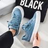 Men White Sneakers 2026 Spring Autumn New Fashion Cross Tied Non Slip Running Shoes Comfortable Breathable Outdoor Casual Flats
