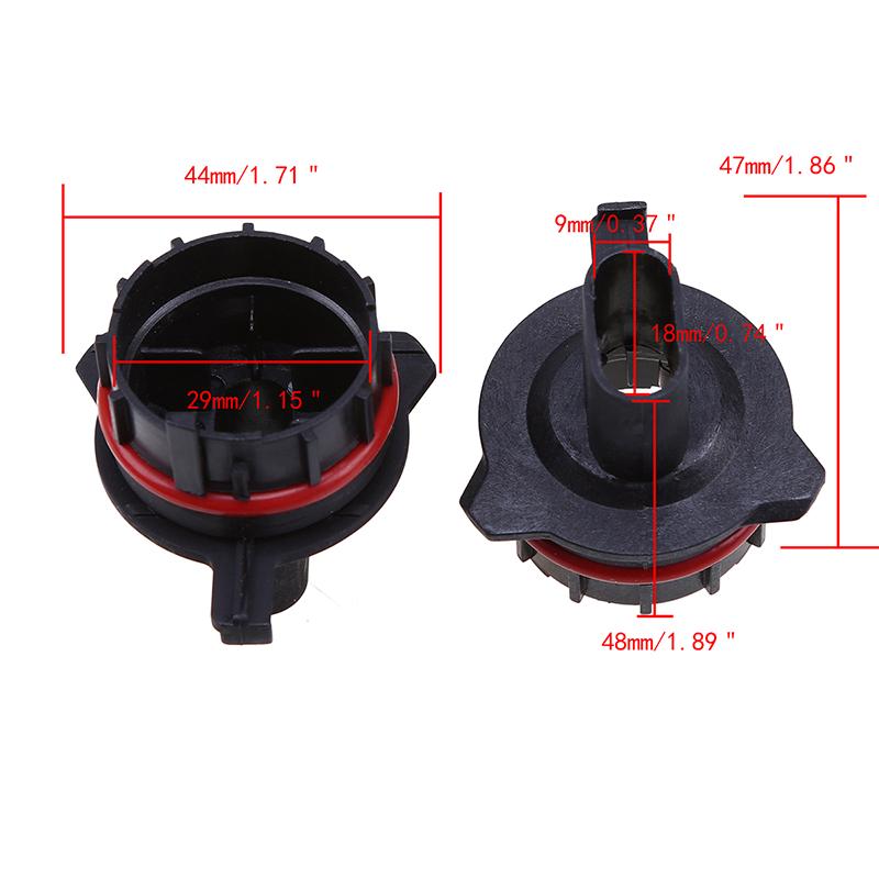 Pair Car H7 HID Xenon Bulb Conversion Adapter Holder Universal fit for BMW E39-1 Pair Car H7 HID Xenon Bulb Conversion Adapter Holder Universal fit for BMW E39-1