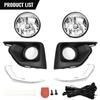 Front Fog Light Assembly Pair for 2018-2020 Chevrolet Traverse (GM1038229, GM1039229)