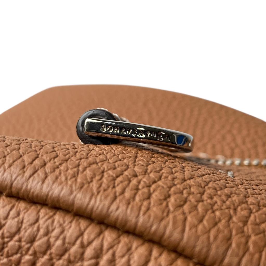 Used Shoulder Bag Brown Leather Women